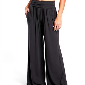 Athleta studio wide leg pant.